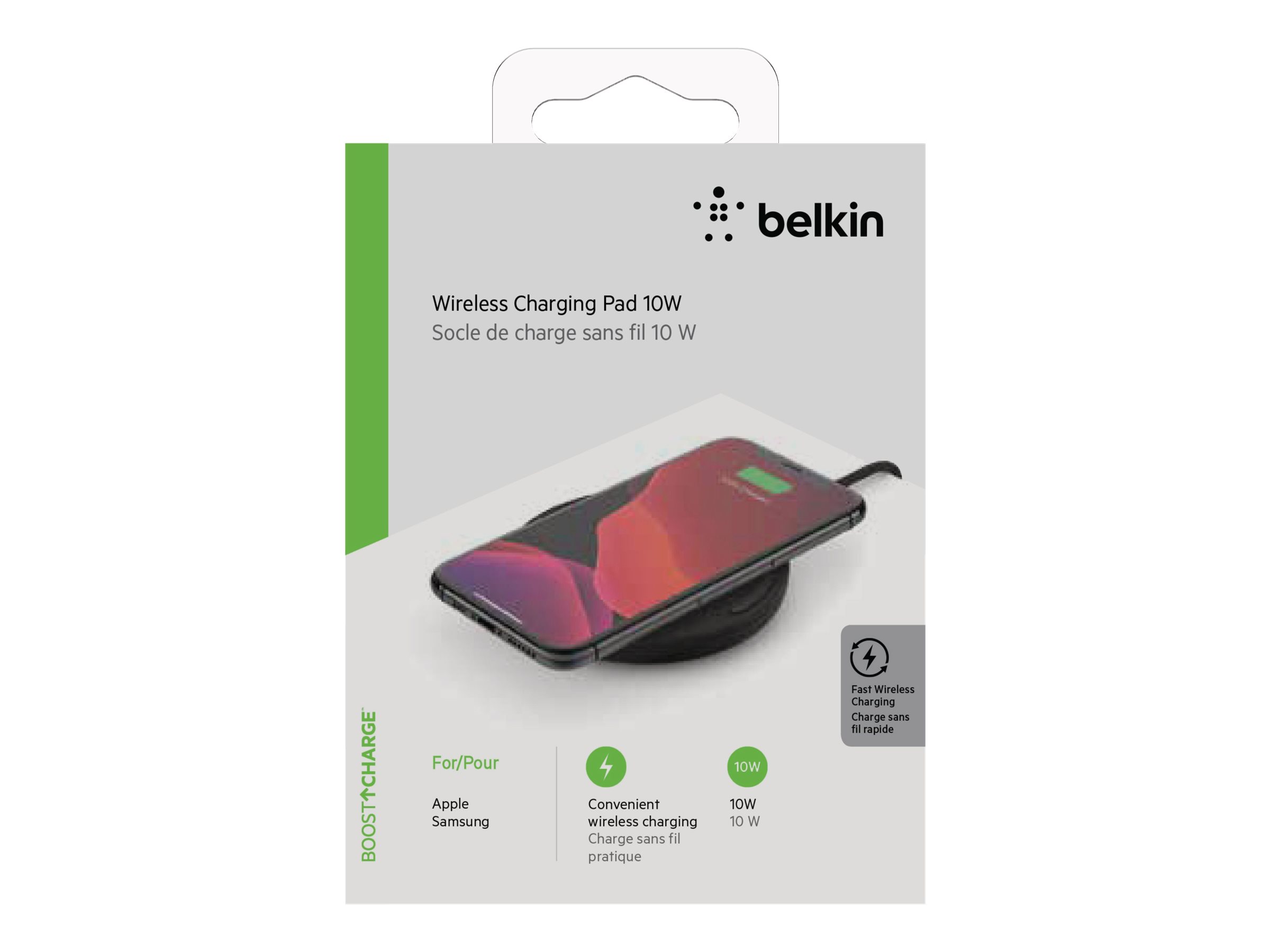 Belkin Base de carga inalámbrica adaptador de corriente CA